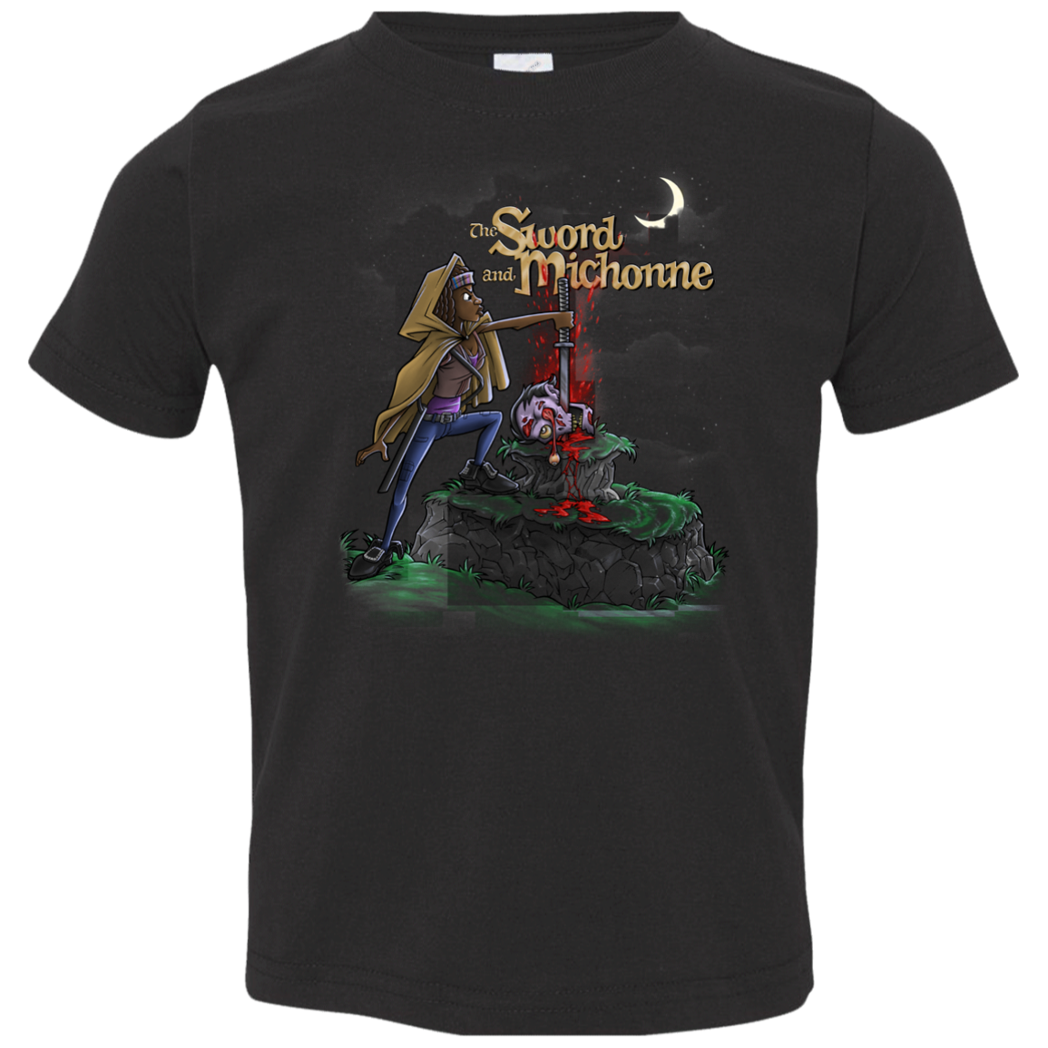 The Sword and Michonne Toddler Premium T-Shirt