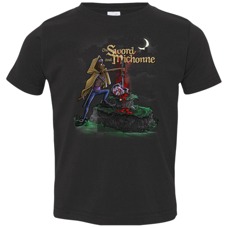 The Sword and Michonne Toddler Premium T-Shirt