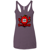 BeheGotchi Women's Triblend Racerback Tank