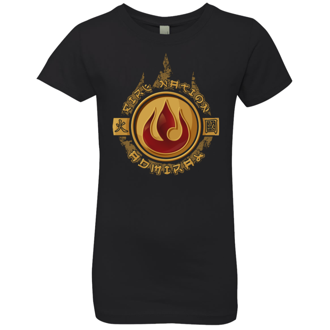 Fire Nation Admiral Girls Premium T-Shirt