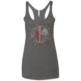 Death Star Plan Women's Triblend Racerback Tank