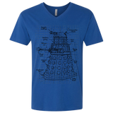 Dalek Plan Men's Premium V-Neck