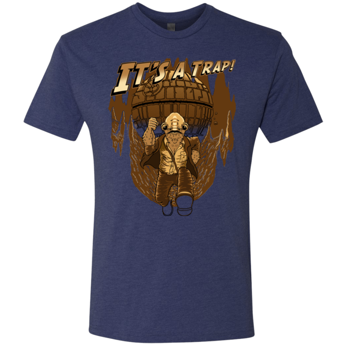 It's a trap!! Men's Triblend T-Shirt