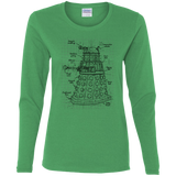 Dalek Plan Women's Long Sleeve T-Shirt