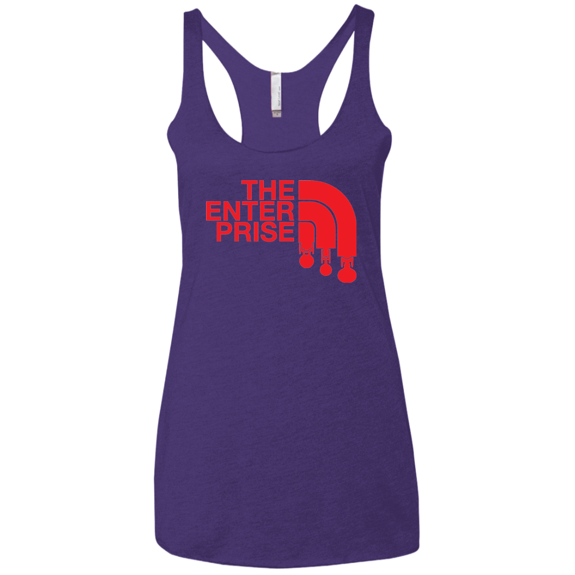 The Enterprise Women's Triblend Racerback Tank