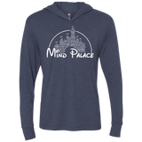 Mind Palace Triblend Long Sleeve Hoodie Tee