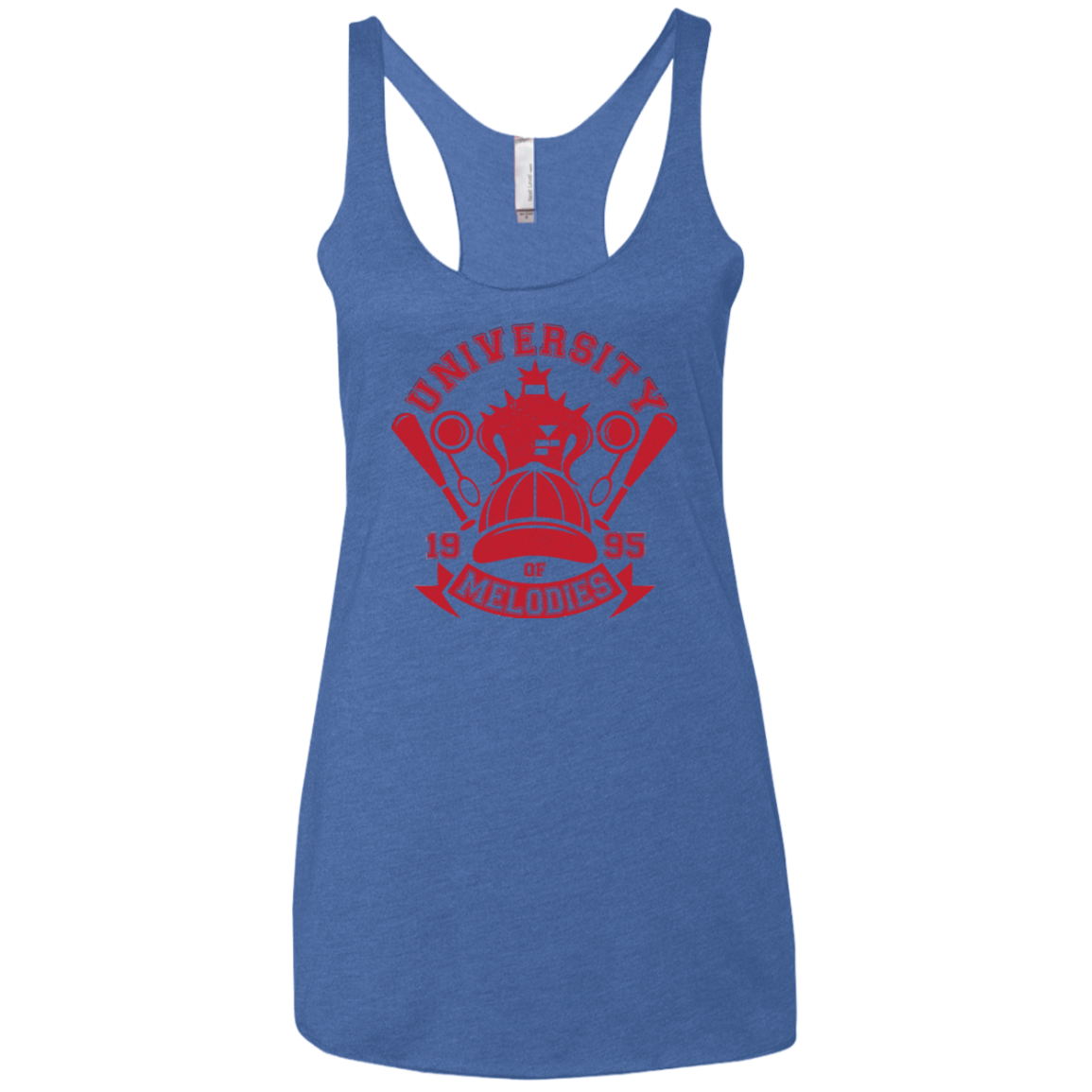 University of Melodies Women's Triblend Racerback Tank