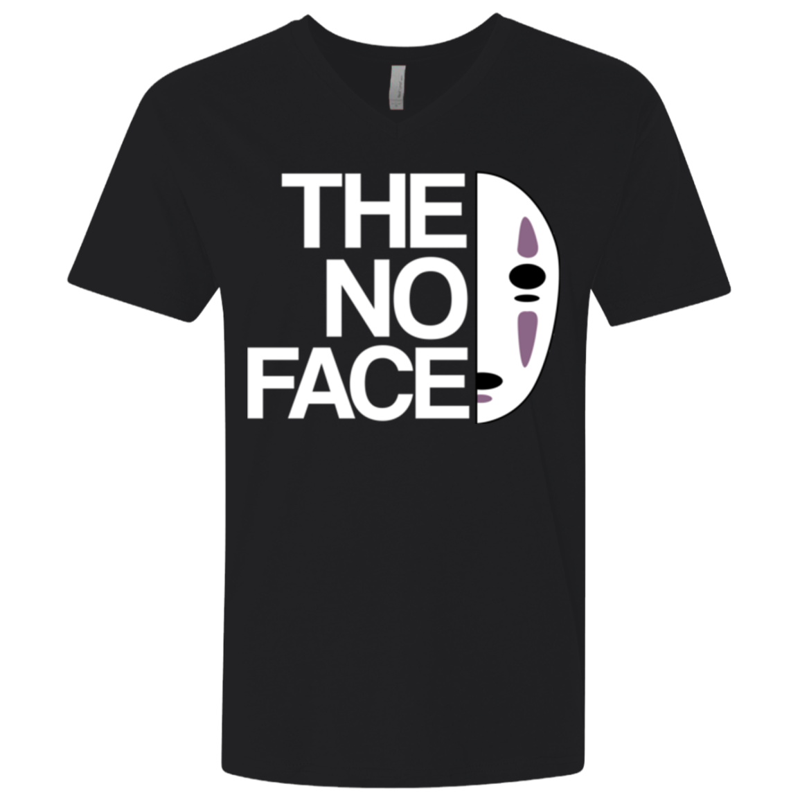 The No Face Men's Premium V-Neck