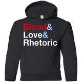 Blood Love Rhetoric Youth Hoodie