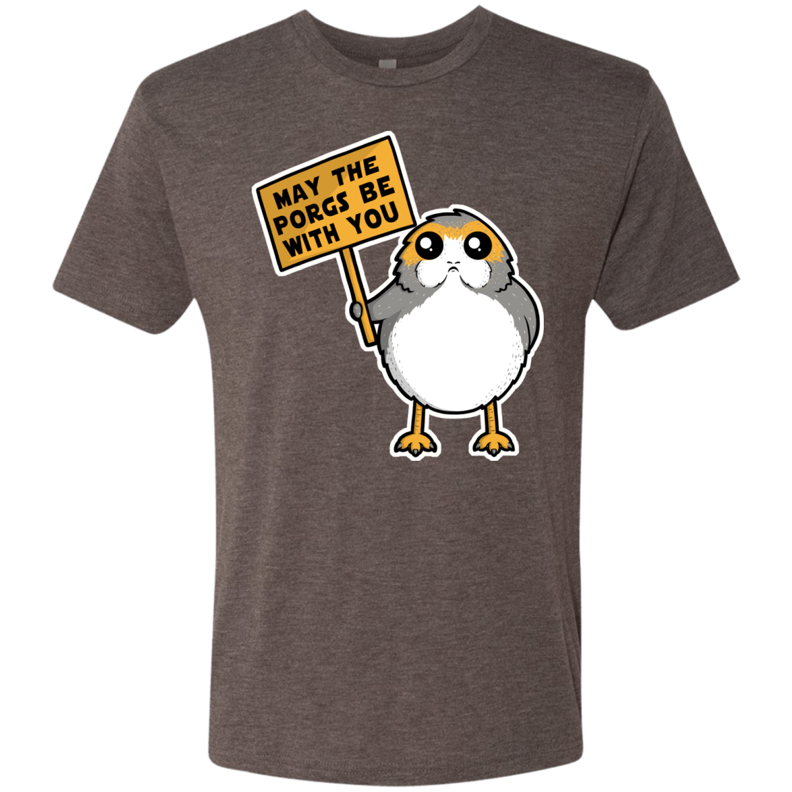 May The Porgs Be With You Men's Triblend T-Shirt