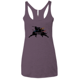 Splinters Ninjas Women's Triblend Racerback Tank