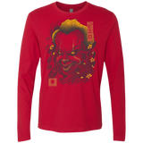 Oni Clown Mask Men's Premium Long Sleeve