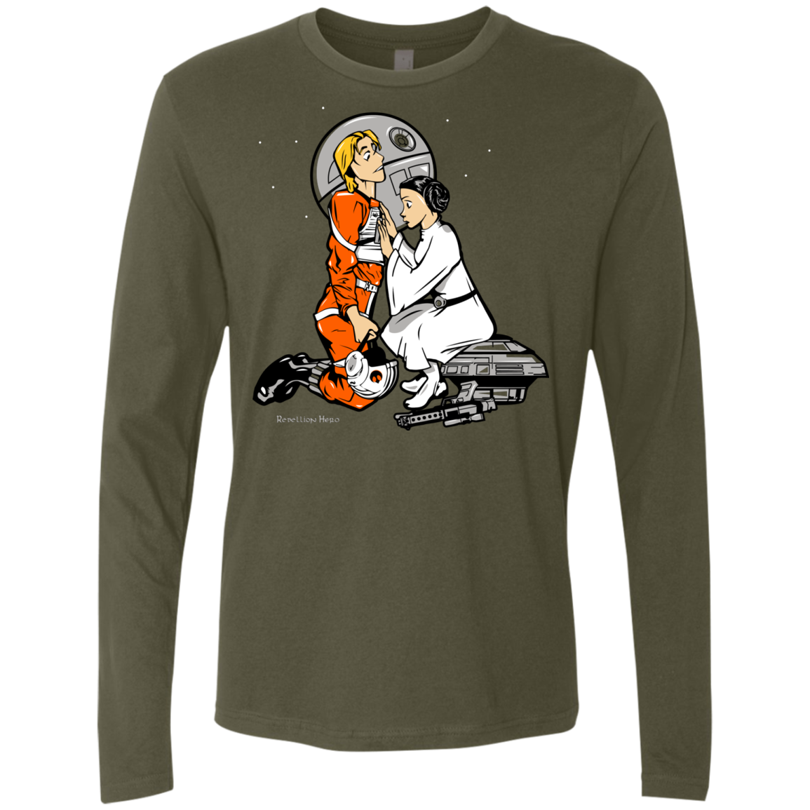 Rebellion Hero Men's Premium Long Sleeve