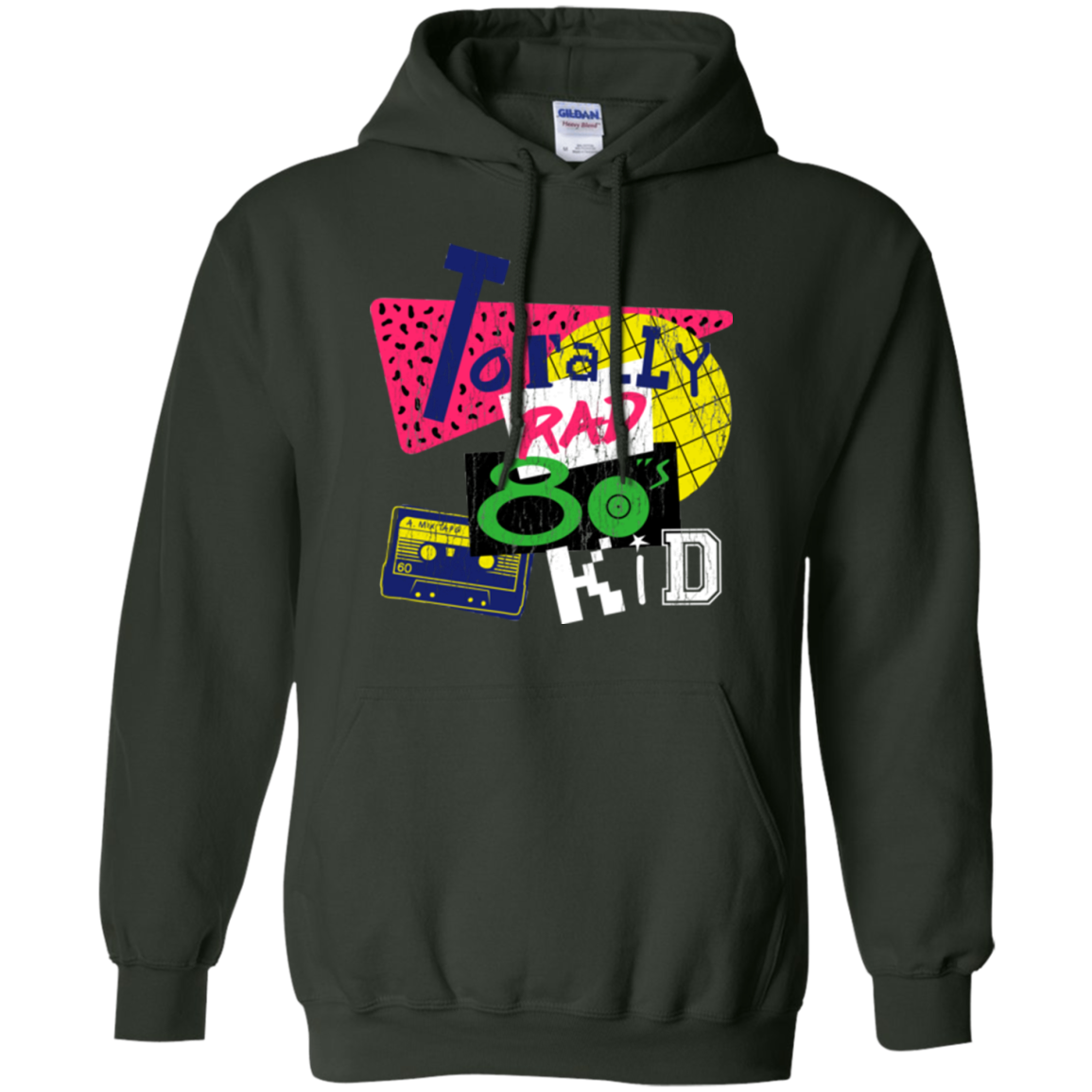 Totally Rad Pullover Hoodie