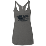 Castiel Shipping Women's Triblend Racerback Tank