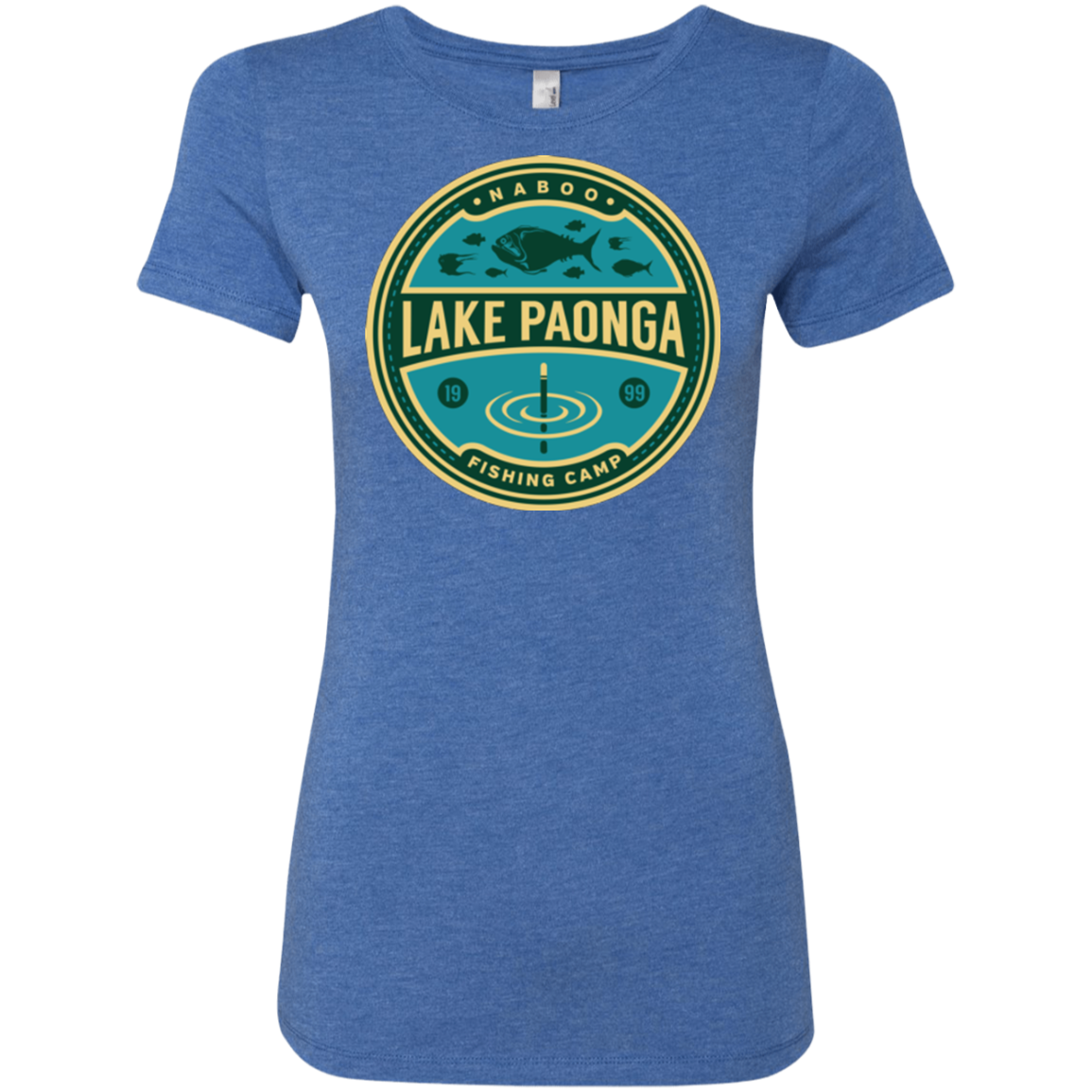 Lake Paonga Fishing Camp Women's Triblend T-Shirt