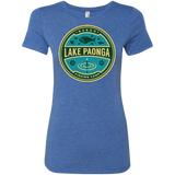 Lake Paonga Fishing Camp Women's Triblend T-Shirt