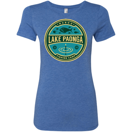 Lake Paonga Fishing Camp Women's Triblend T-Shirt