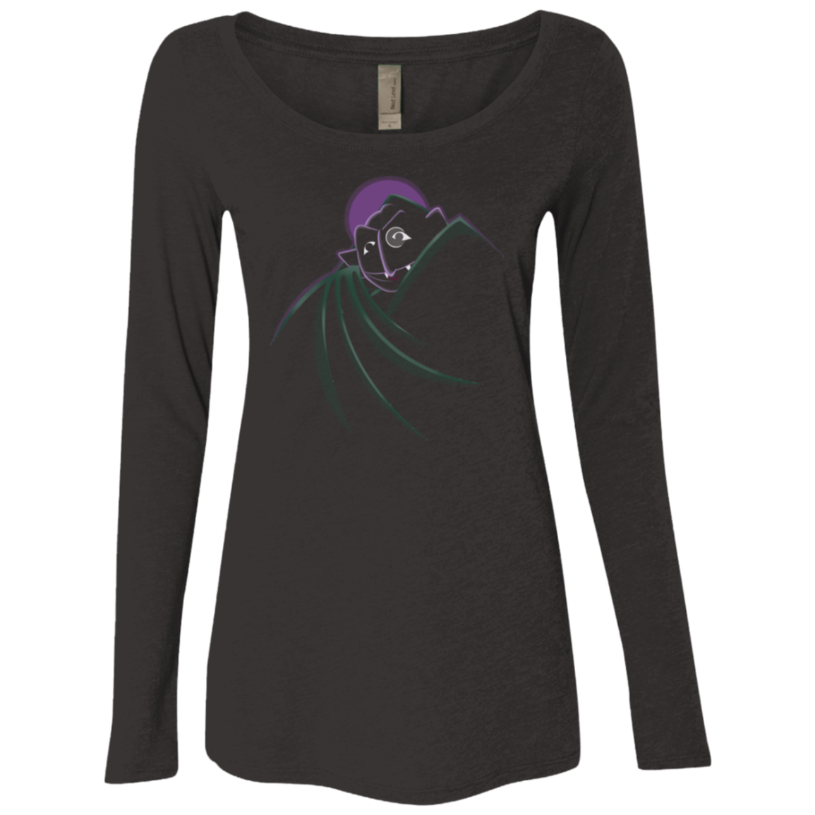 The counting series Women's Triblend Long Sleeve Shirt