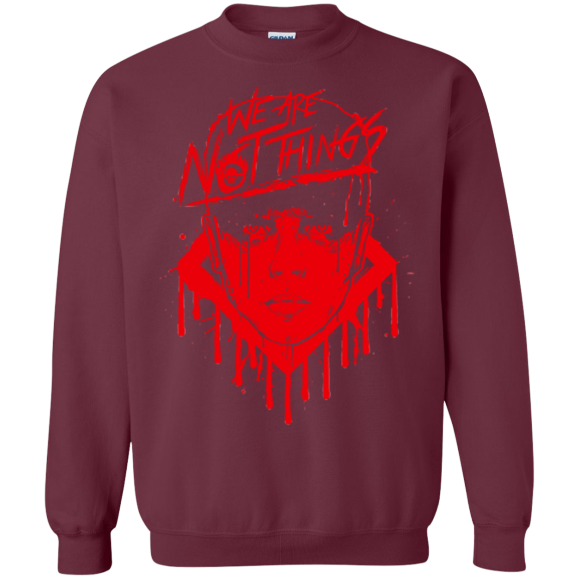 We Are Not Things Crewneck Sweatshirt