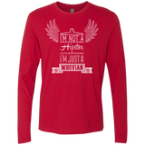 Whovian Hipster Men's Premium Long Sleeve