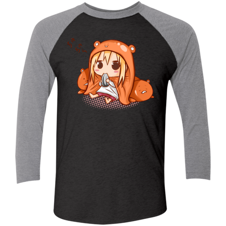 Umaru Chan Triblend 3/4 Sleeve