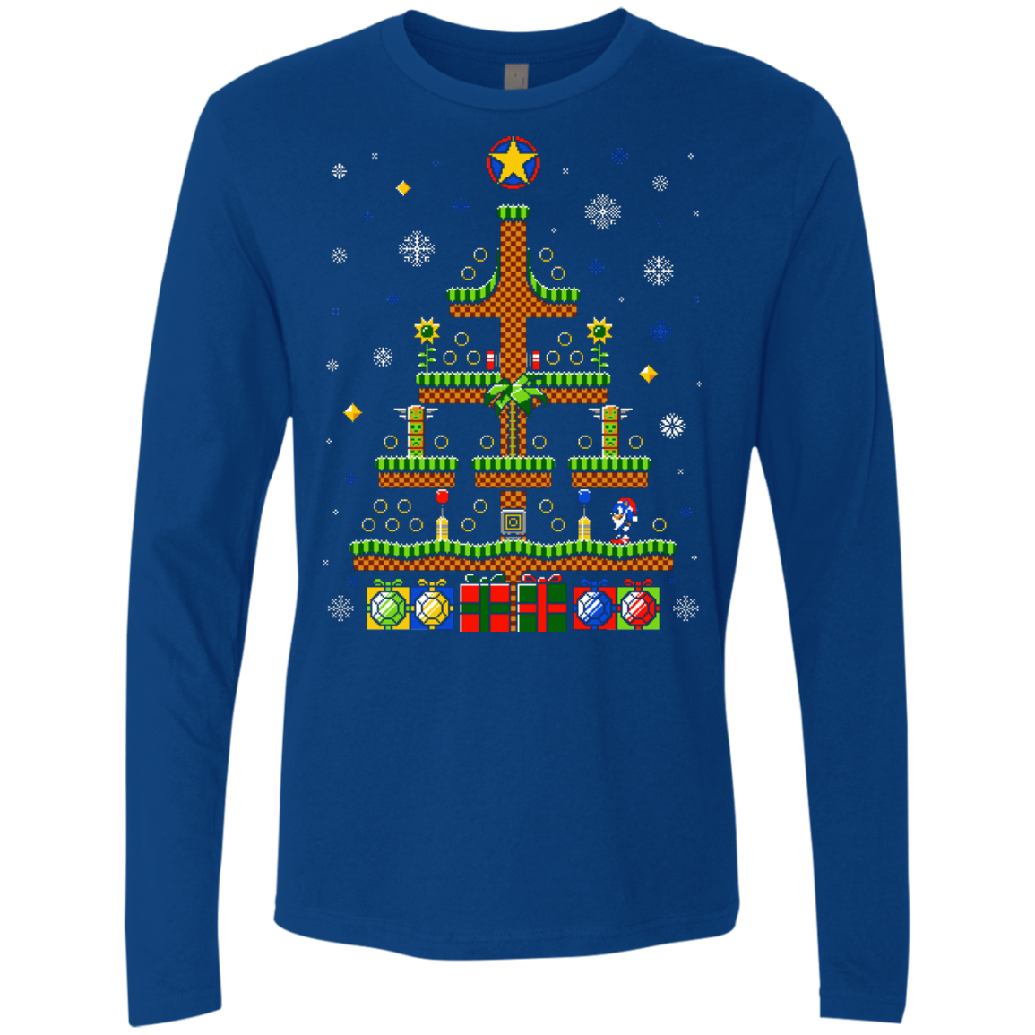 Green Hill Christmas Men's Premium Long Sleeve