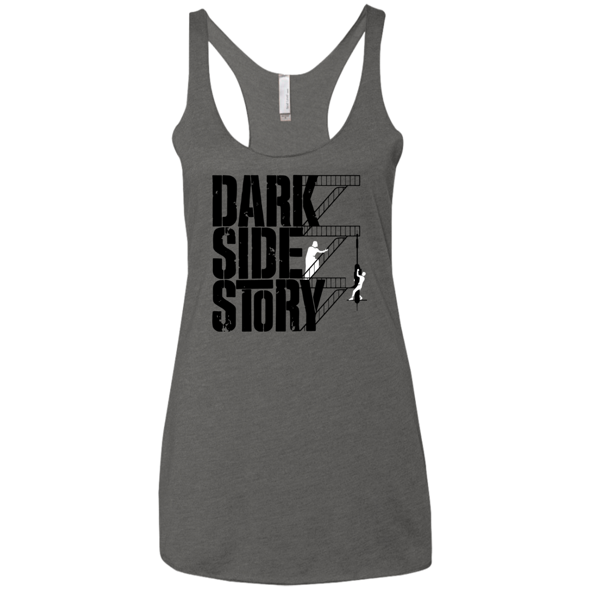DARKSIDE STORY Women's Triblend Racerback Tank