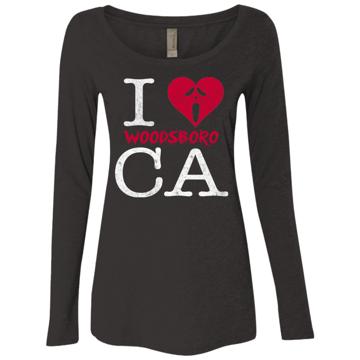 Woodsboro Love Women's Triblend Long Sleeve Shirt