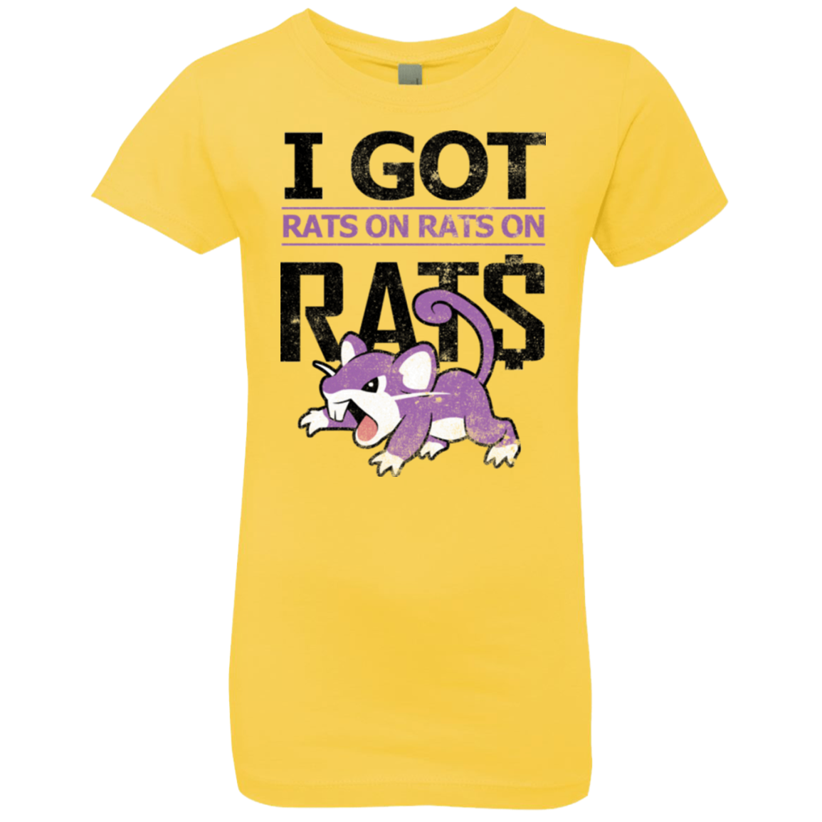 Rats on rats on rats Girls Premium T-Shirt