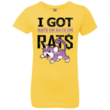 Rats on rats on rats Girls Premium T-Shirt