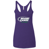 Miami Dilly Dilly Women's Triblend Racerback Tank