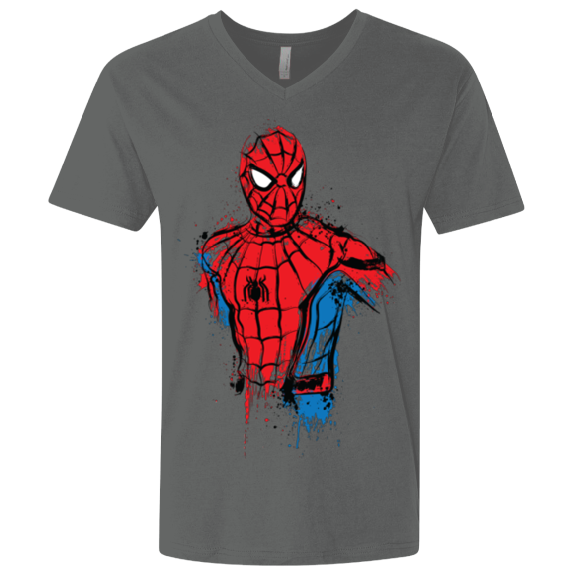 Spiderman- Friendly Neighborhood Men's Premium V-Neck