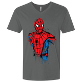 Spiderman- Friendly Neighborhood Men's Premium V-Neck
