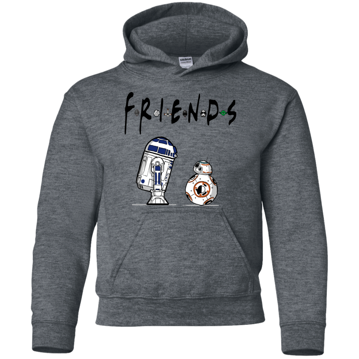 Droid Friends Youth Hoodie