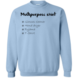 Multipurpose Shirt Crewneck Sweatshirt