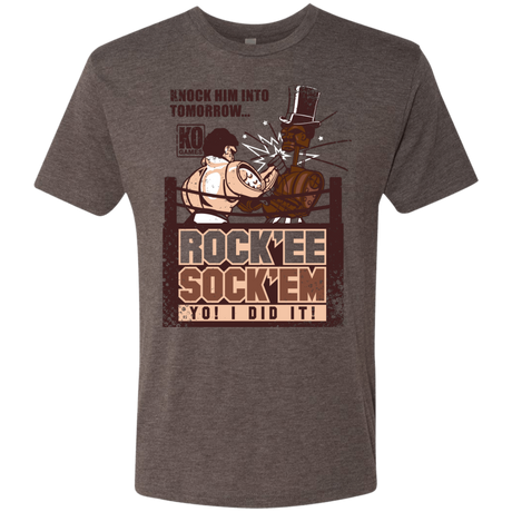 Rockee Sockem Men's Triblend T-Shirt