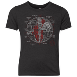 Death Star Plan Youth Triblend T-Shirt