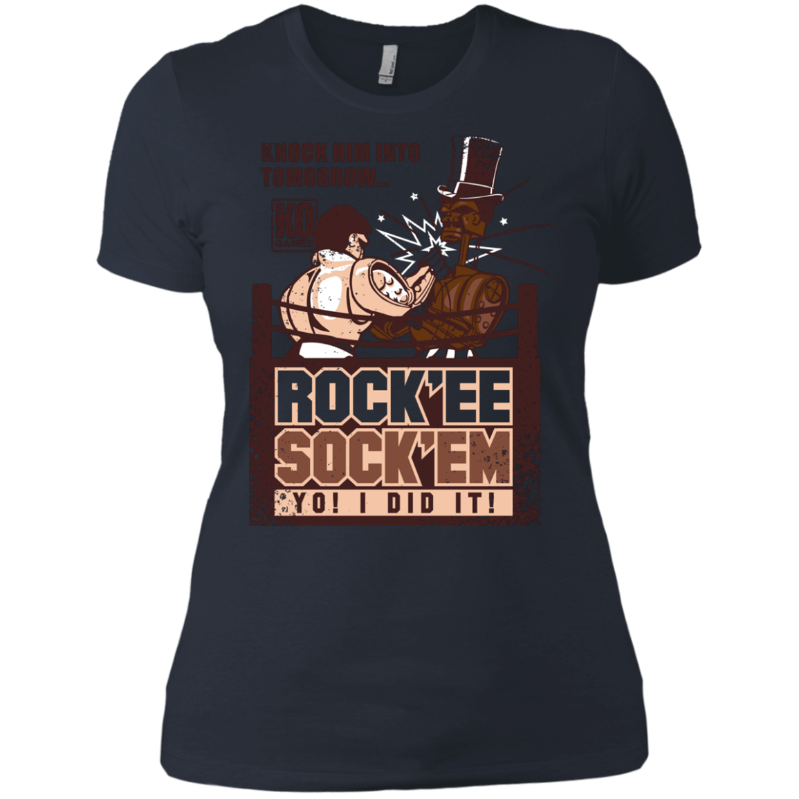 Rockee Sockem Women's Premium T-Shirt