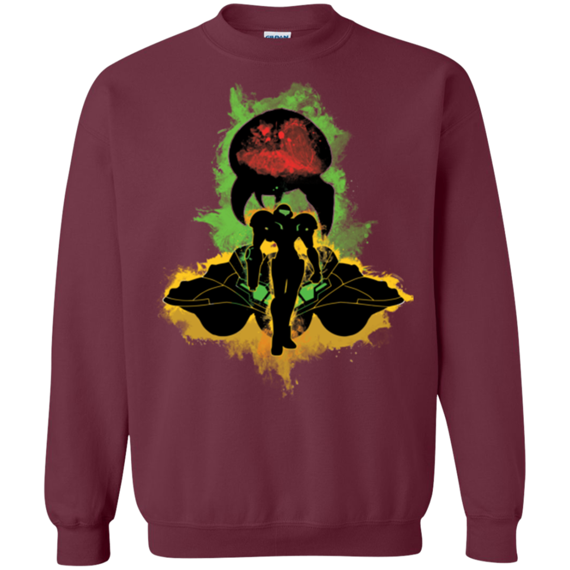 Zebes Conflict Crewneck Sweatshirt