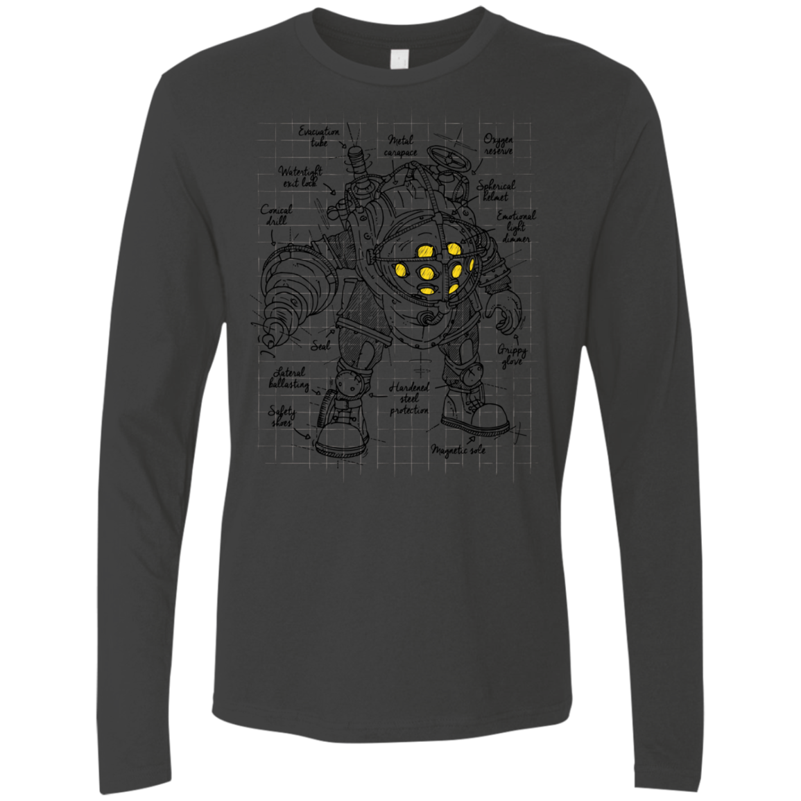 Big Daddy Plan Men's Premium Long Sleeve