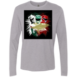 White Green Red Men's Premium Long Sleeve