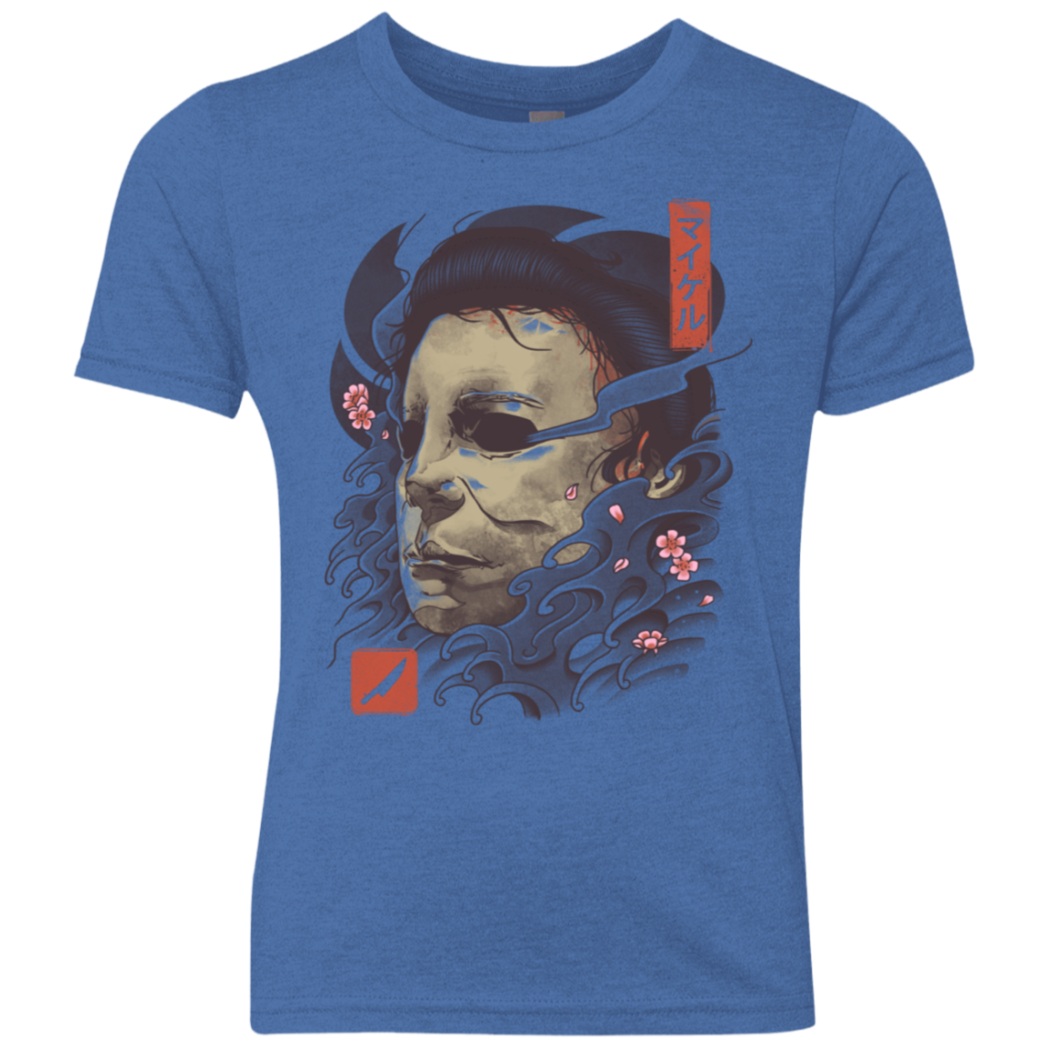 Oni Slasher Mask Youth Triblend T-Shirt