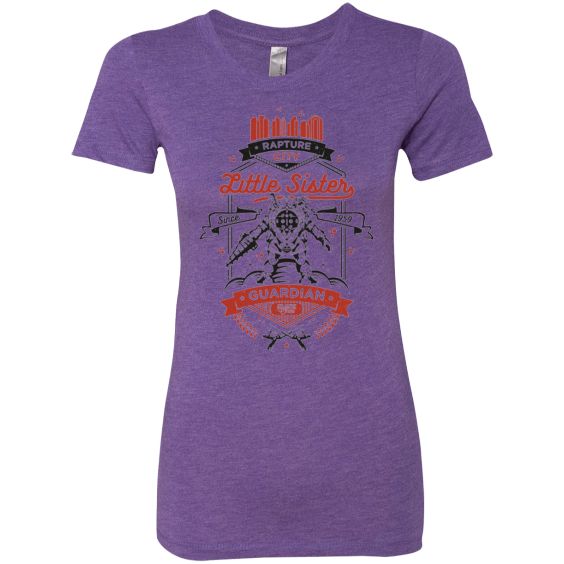 Little Sister Protector V2 Women's Triblend T-Shirt