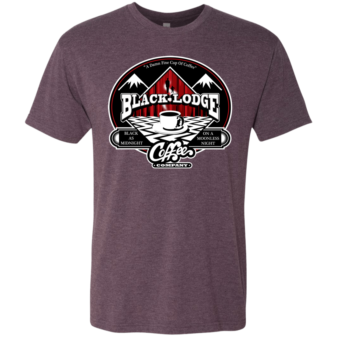 Black Lodge Coffee Company Men's Triblend T-Shirt