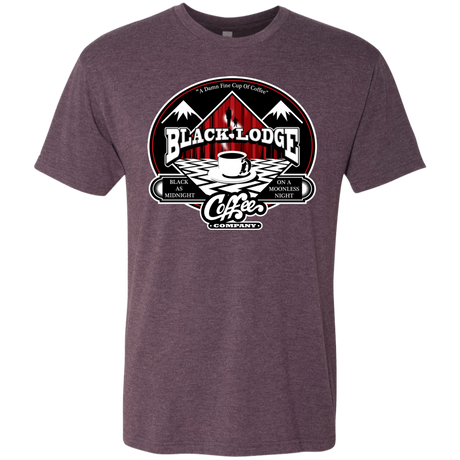 Black Lodge Coffee Company Men's Triblend T-Shirt