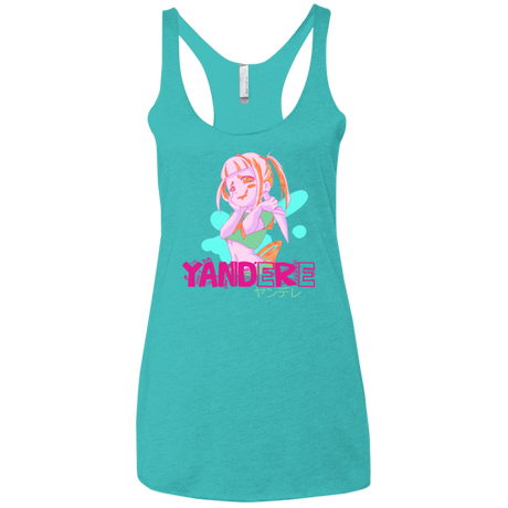 Yandere Women's Triblend Racerback Tank