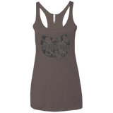 WU KING DEAD Women's Triblend Racerback Tank