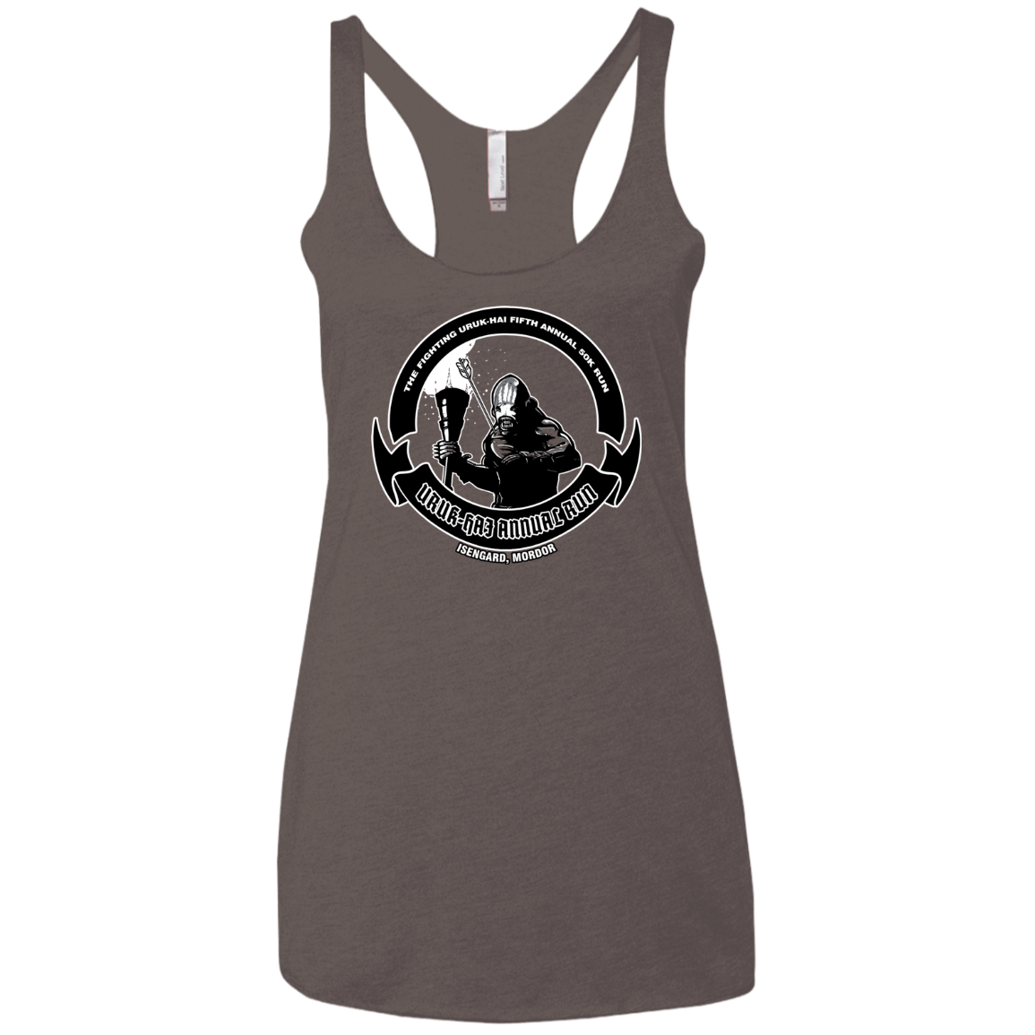 Uruk Hai Annual Run Women's Triblend Racerback Tank
