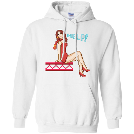 Pixel Pinup Pauline Pullover Hoodie